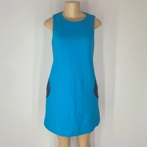 Lisa Perry Crew Neck Mini Dress Sz 2 (XS)